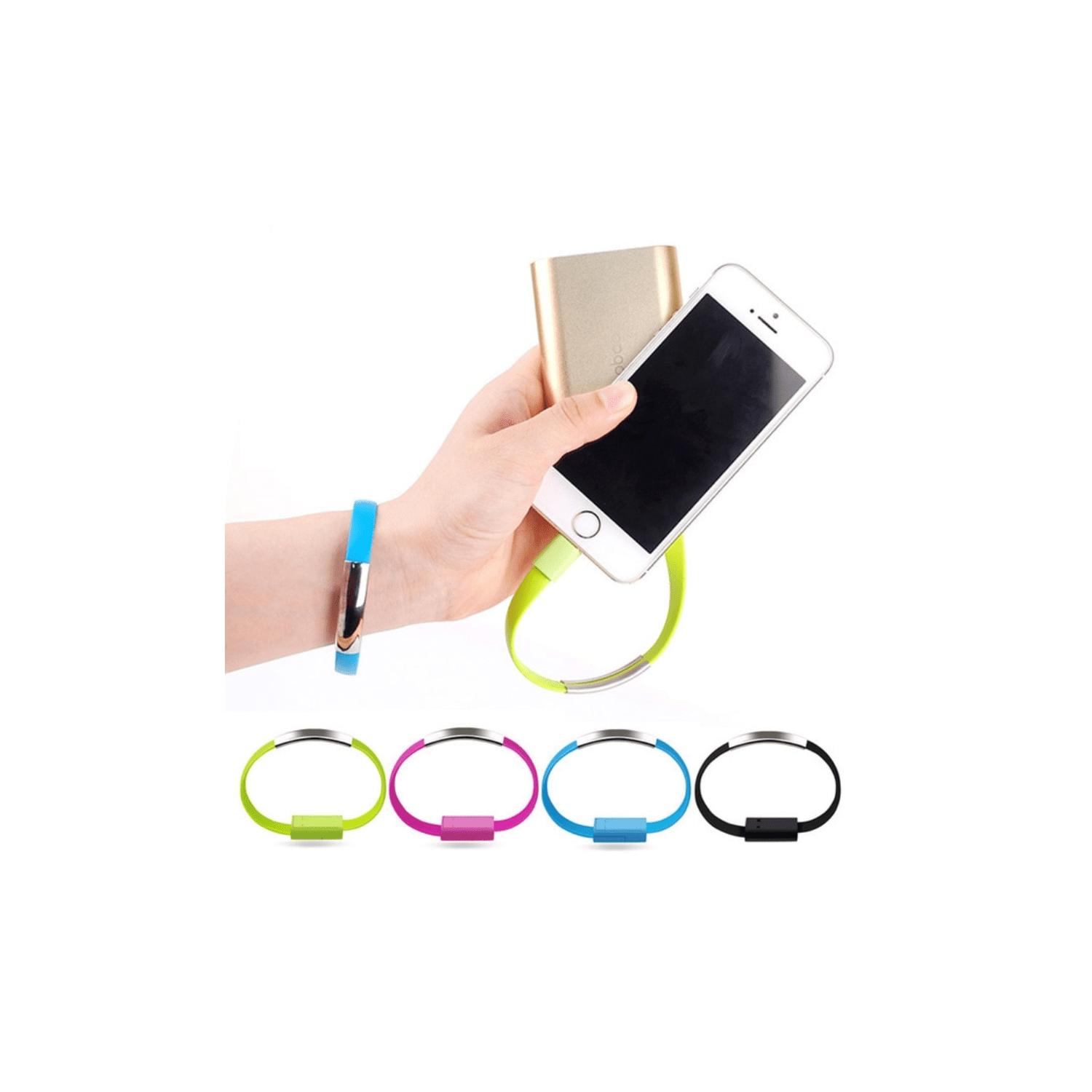 Φωτογραφία προϊόντος: JELLICO mini USB bracelet καλώδιο φόρτισης και μεταφοράς δεδομένων
