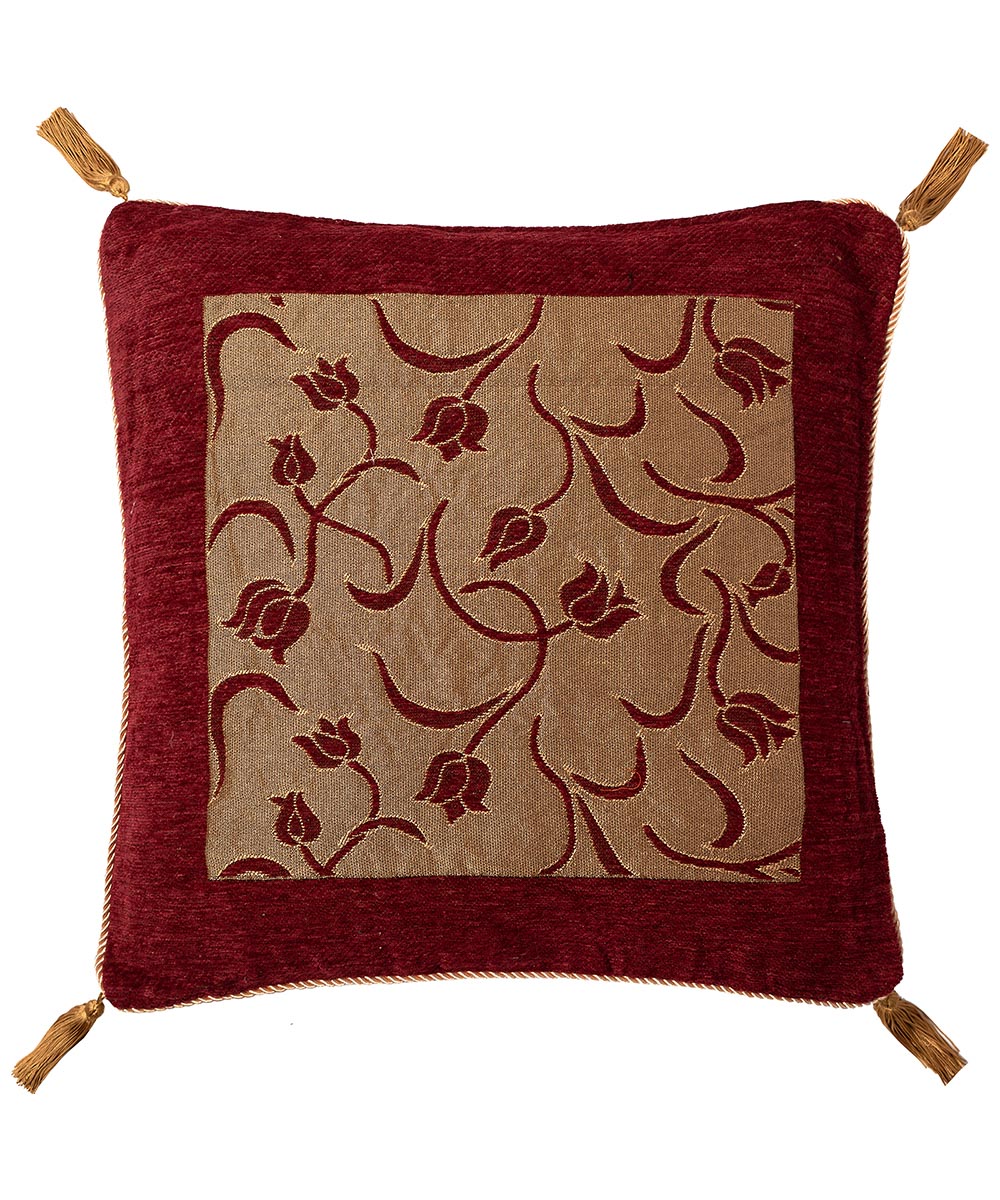 Φωτογραφία προϊόντος: SilkFashion ΜΑΞΙΛΑΡΟΘΗΚΗ (45cm x 45cm) 5178 μπορντώ
