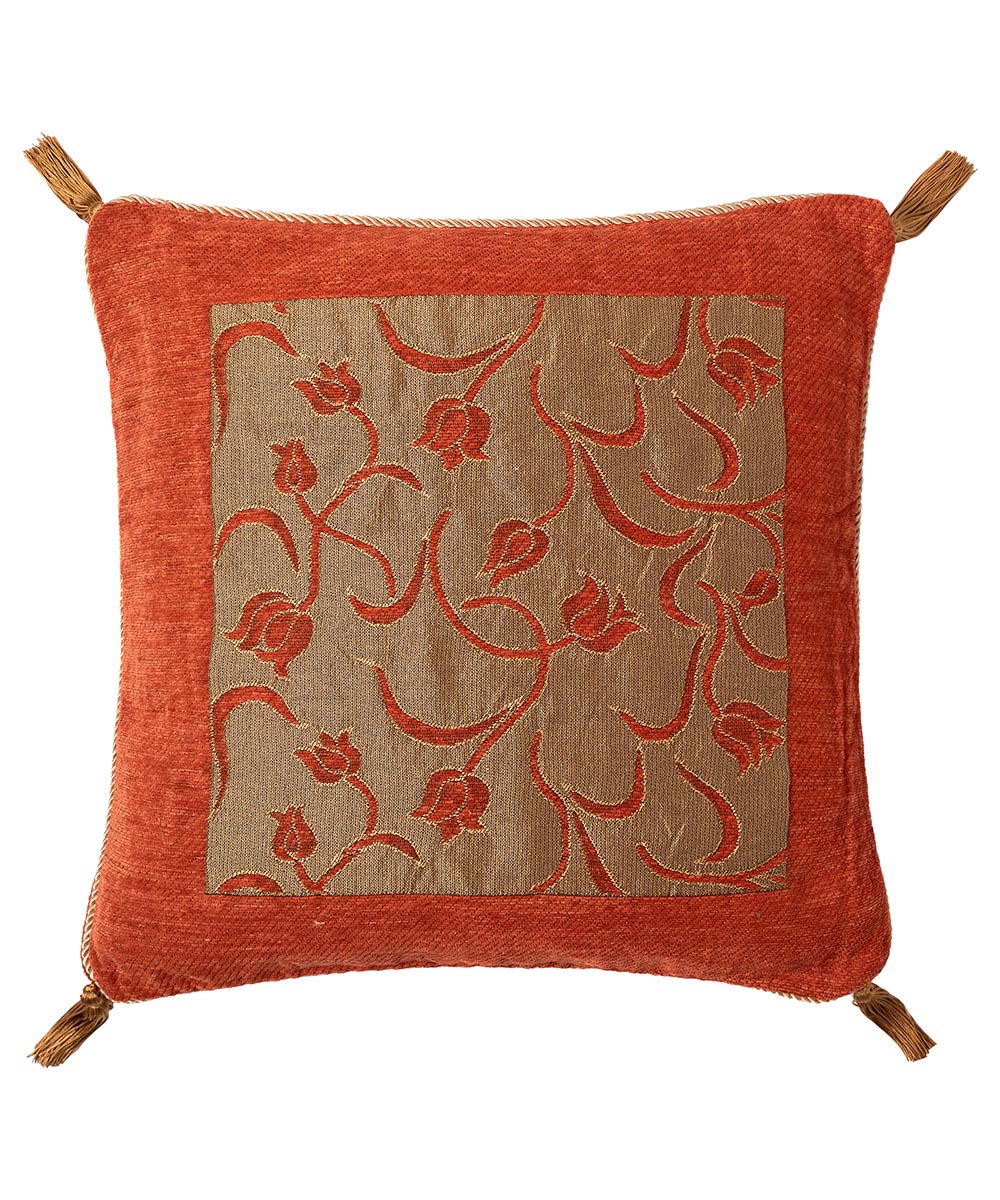 Φωτογραφία προϊόντος: SilkFashion ΜΑΞΙΛΑΡΟΘΗΚΗ (45cm x 45cm) 5178 πορτοκαλί