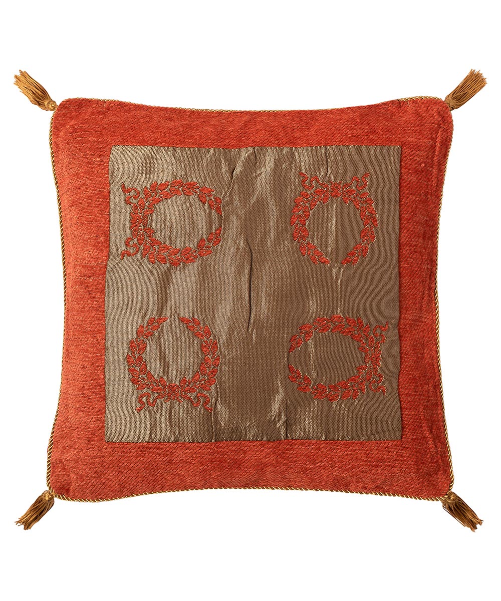 Φωτογραφία προϊόντος: SilkFashion ΜΑΞΙΛΑΡΟΘΗΚΗ (45cm x 45cm) 6416 πορτοκαλί