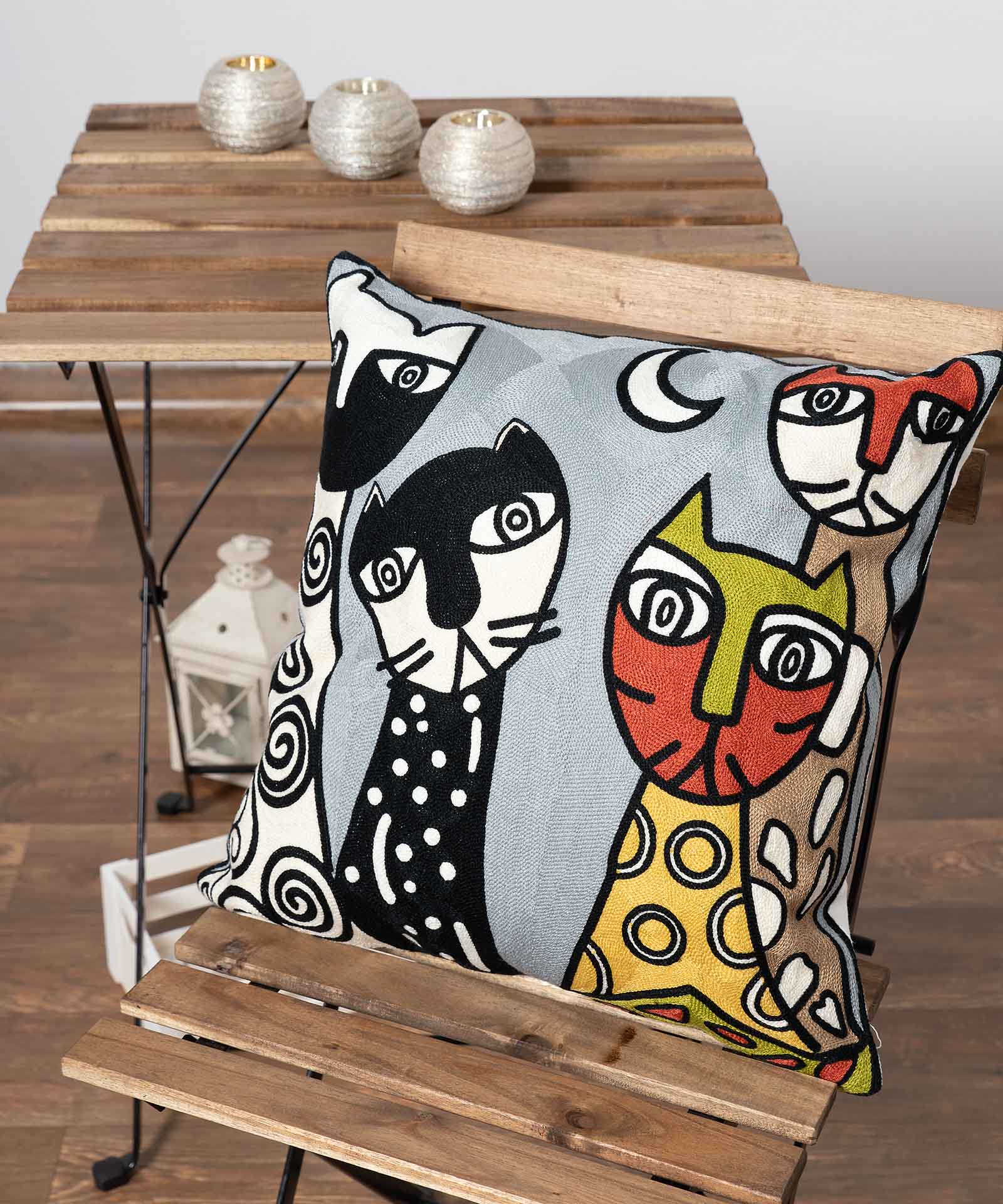 Φωτογραφία προϊόντος: SilkFashion ΜΑΞΙΛΑΡΟΘΗΚΗ (45cm x 45cm) πολύγαζο93