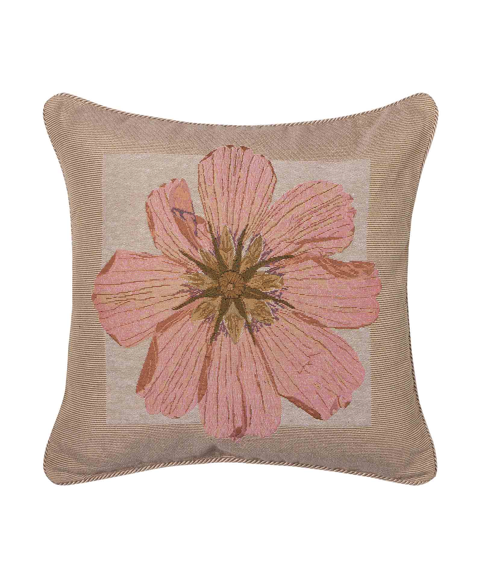 Φωτογραφία προϊόντος: SilkFashion ΜΑΞΙΛΑΡΟΘΗΚΗ (45cm x 45cm) σενίλ λουλούδι1