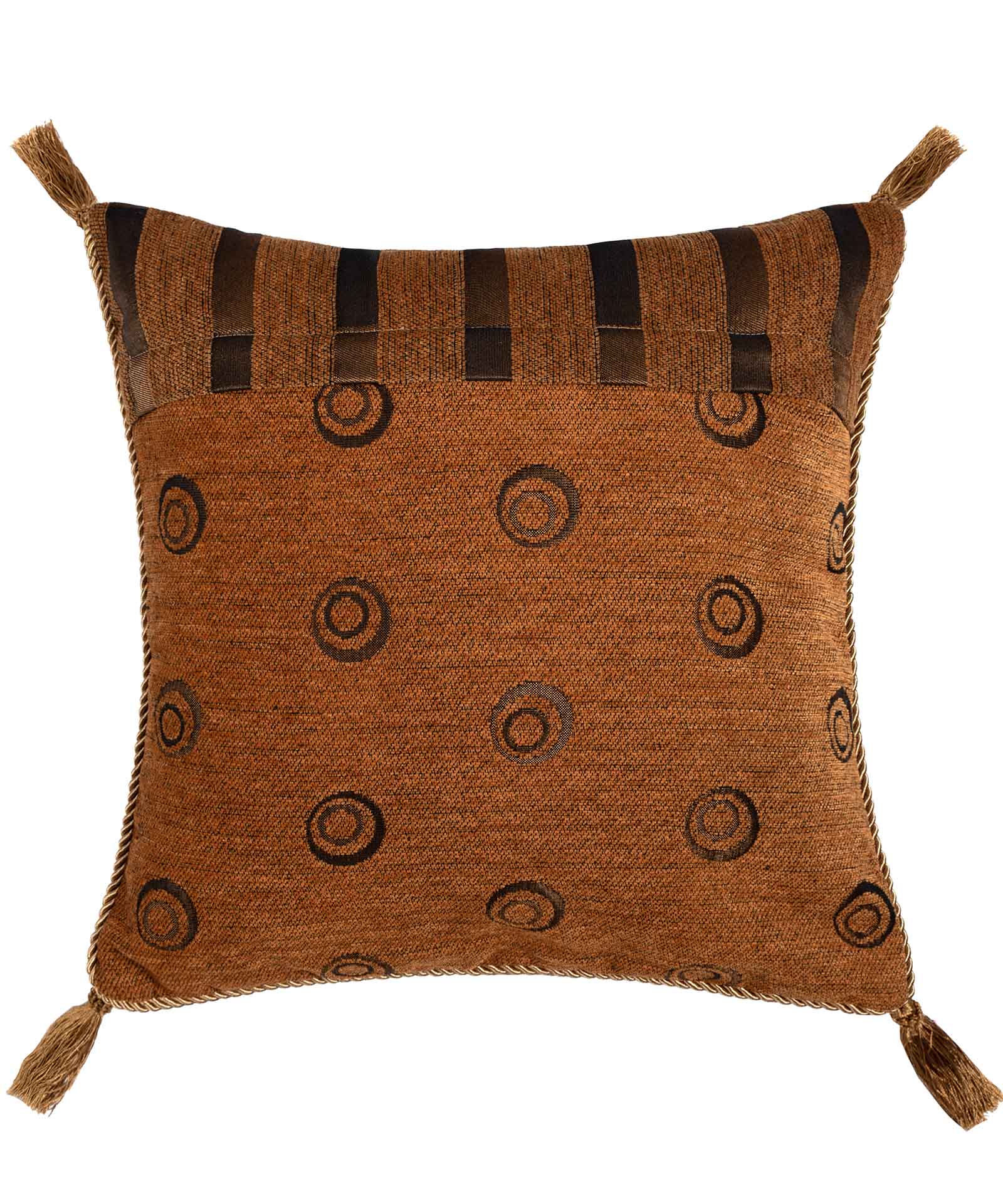 Φωτογραφία προϊόντος: SilkFashion ΜΑΞΙΛΑΡΟΘΗΚΗ 5103 (45cm x 45cm) χρυσό