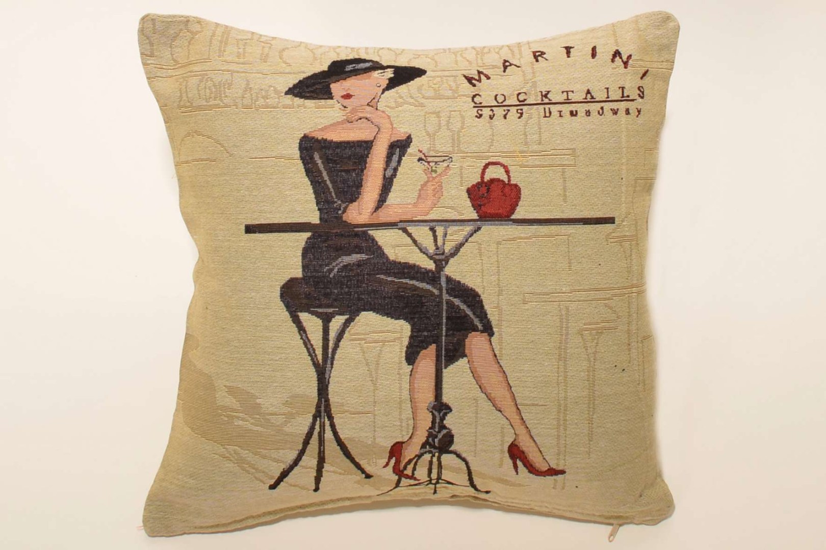 Φωτογραφία προϊόντος: SilkFashion ΜΑΞΙΛΑΡΟΘΗΚΗ (45cm x 45cm) MARTINI