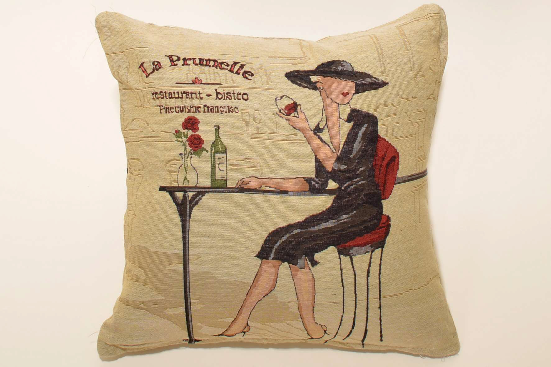 Φωτογραφία προϊόντος: SilkFashion ΜΑΞΙΛΑΡΟΘΗΚΗ (45cm x 45cm) RED WINE