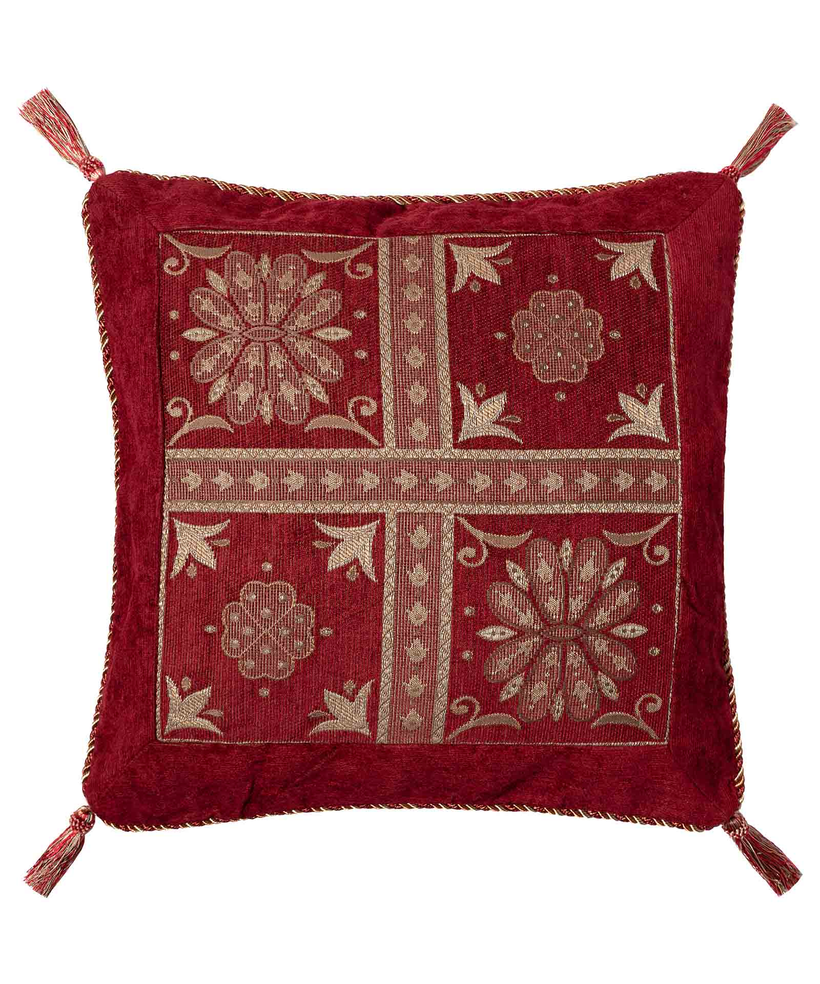 Φωτογραφία προϊόντος: SilkFashion ΜΑΞΙΛΑΡΟΘΗΚΗ (45cm x 45cm) 001μπορντώ