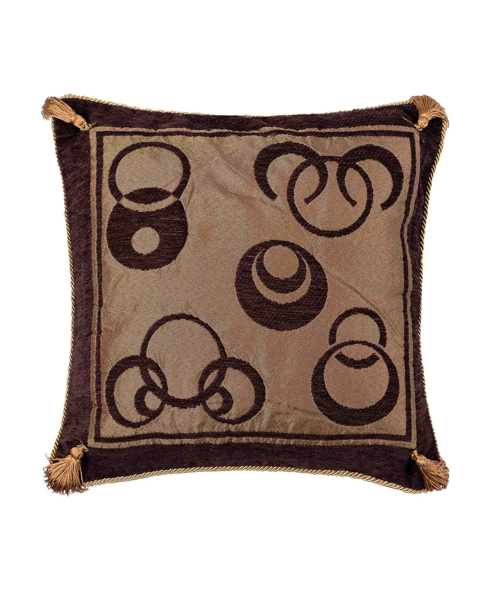 Φωτογραφία προϊόντος: SilkFashion ΜΑΞΙΛΑΡΟΘΗΚΗ (45cm x 45cm) 260 καφέ