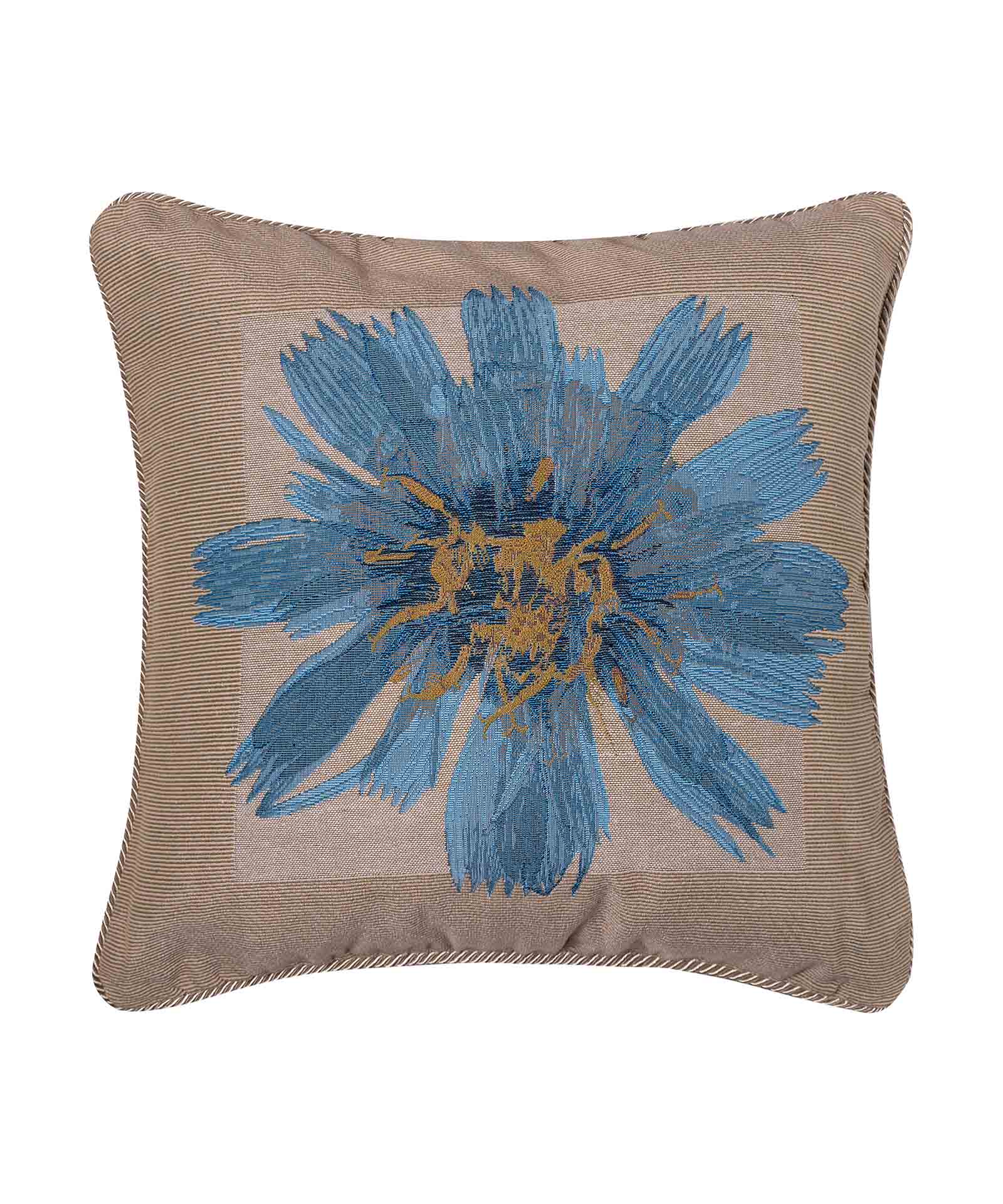 Φωτογραφία προϊόντος: SilkFashion ΜΑΞΙΛΑΡΟΘΗΚΗ (45cm x 45cm) σενίλ λουλούδι3