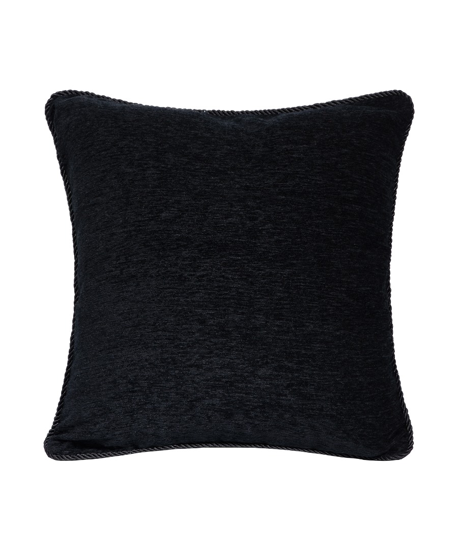 Φωτογραφία προϊόντος: SilkFashion ΜΑΞΙΛΑΡΟΘΗΚΗ (45cm x 45cm) 281 μαύρο