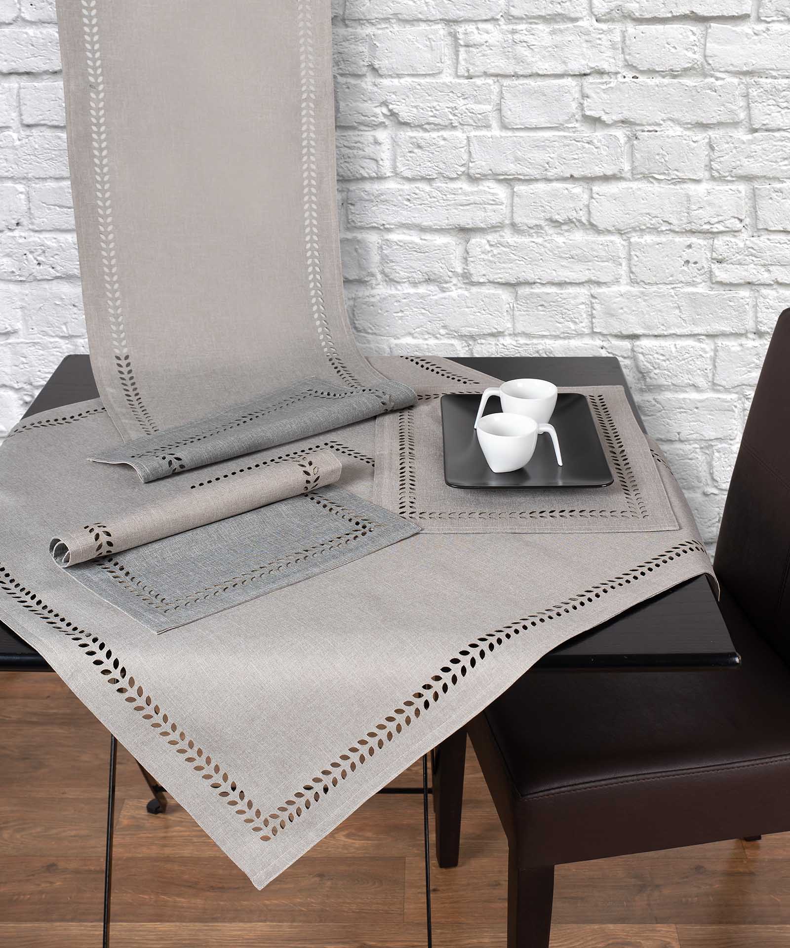 Φωτογραφία προϊόντος: SilkFashion τραβέρσα (40cm x 120cm) bg18 γκρι