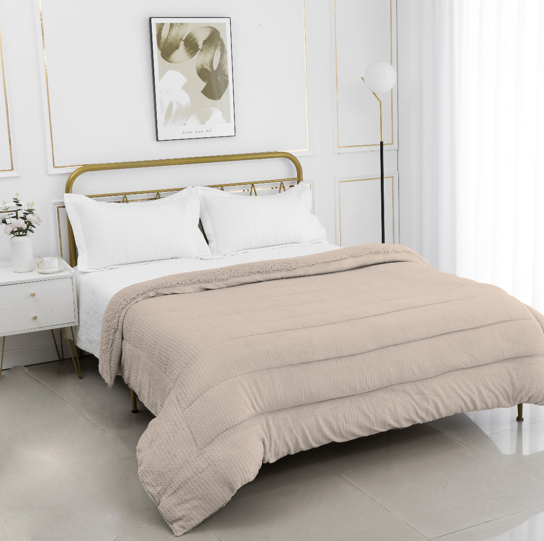 Φωτογραφία προϊόντος: SilkFashion Κουβερτοπάπλωμα damask (220cm x 240cm) camel
