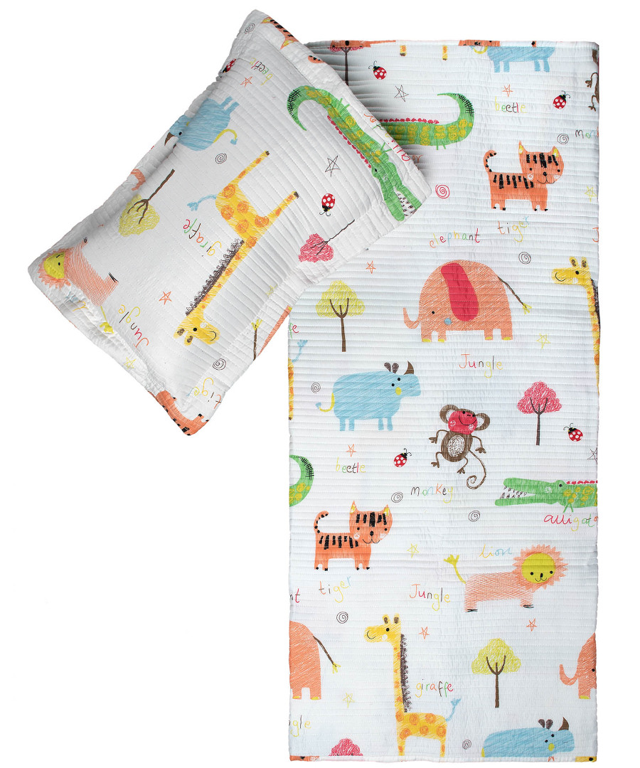 Φωτογραφία προϊόντος: SilkFashion Παιδικό πάπλωμα (125cm x 150cm) jungle