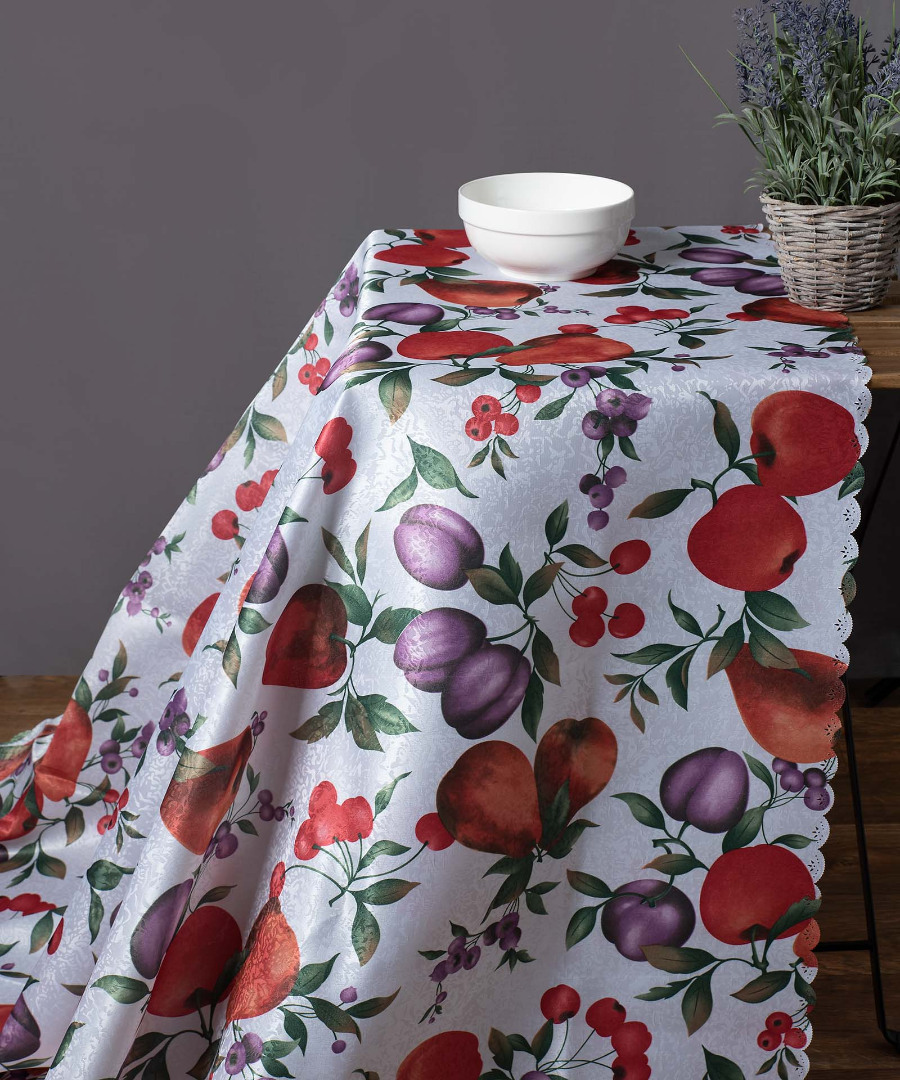 Φωτογραφία προϊόντος: SilkFashion Αλέκιαστο καρέ FY015 (90cm x 90cm) λευκό