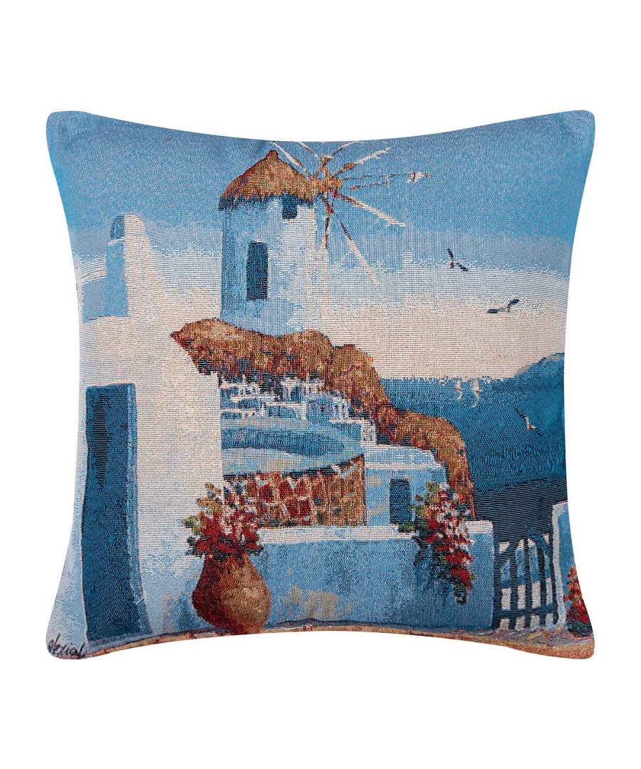 Φωτογραφία προϊόντος: SilkFashion ΜΑΞΙΛΑΡΟΘΗΚΗ (45cm x 45cm) ανεμόμυλος