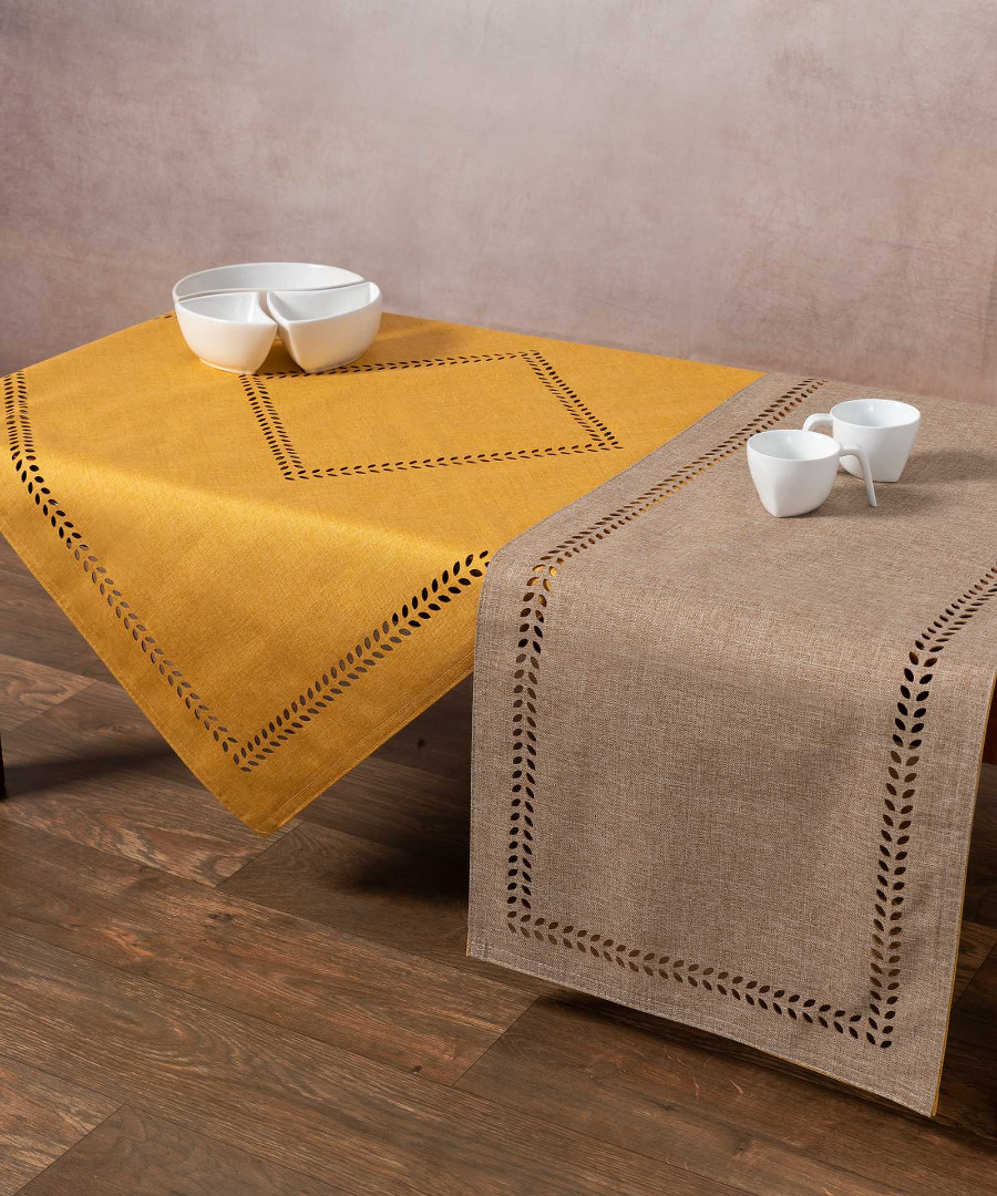 Φωτογραφία προϊόντος: SilkFashion καρέ (90cm x 90cm) bg18 κίτρινο/άμμου