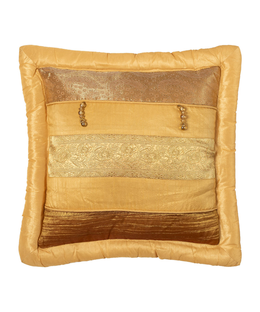 Φωτογραφία προϊόντος: SilkFashion ΜΑΞΙΛΑΡΟΘΗΚΗ (45cm x 45cm) δάκρυ ώχρα