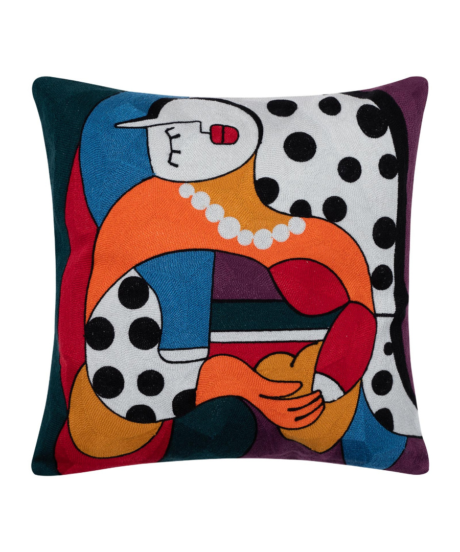 Φωτογραφία προϊόντος: SilkFashion ΜΑΞΙΛΑΡΟΘΗΚΗ (45cm x 45cm) πολύγαζο 124