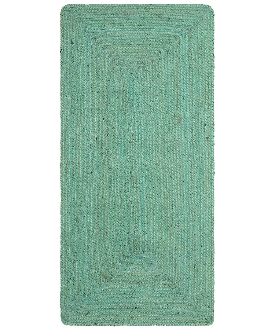 Φωτογραφία προϊόντος: SilkFashion Χαλί γιούτα 1719 (60cm x 130cm) mint