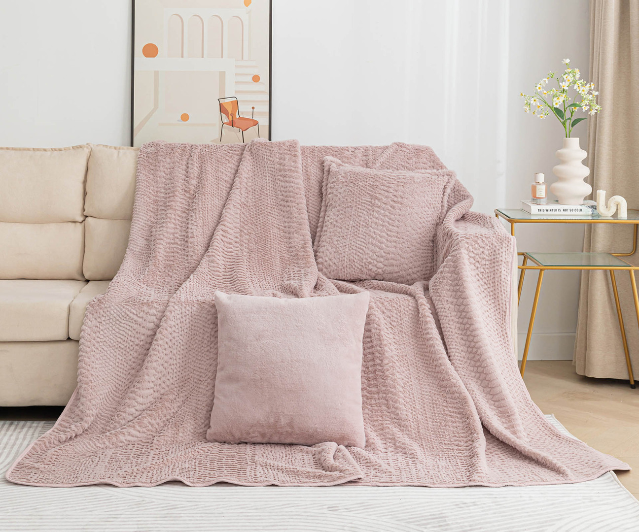 Φωτογραφία προϊόντος: SilkFashion ΡΙΧΤΑΡΙΑ NX201 (180cm x 320cm) PINK