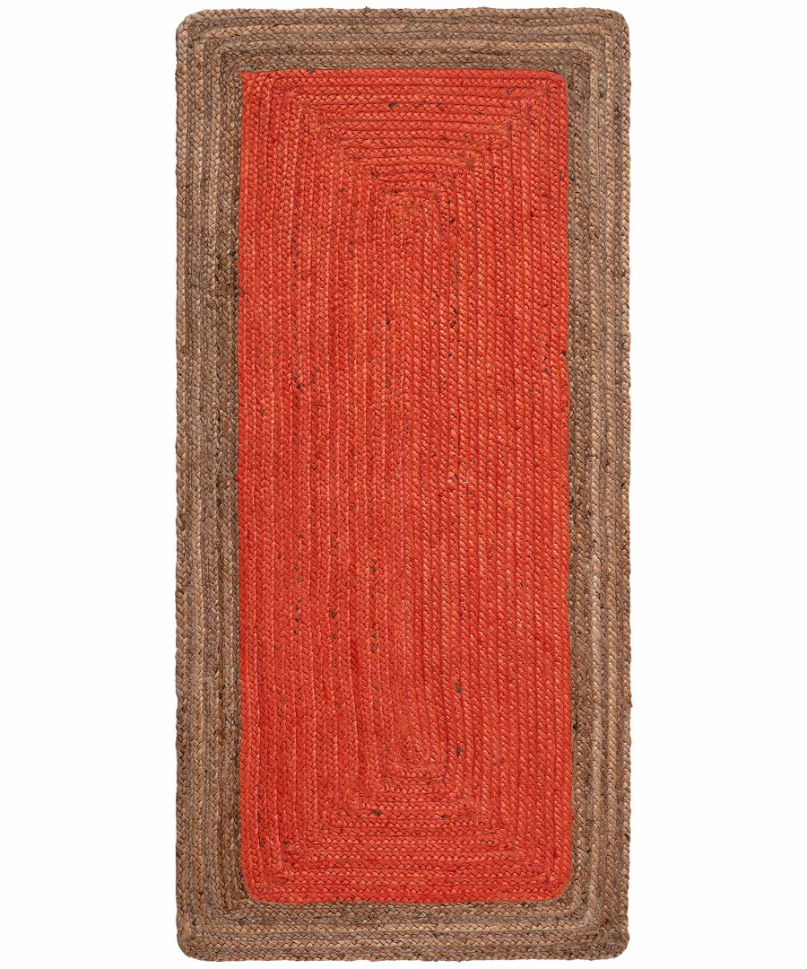 Φωτογραφία προϊόντος: SilkFashion Χαλί γιούτα 1708 (70cm x 160cm) teracotta