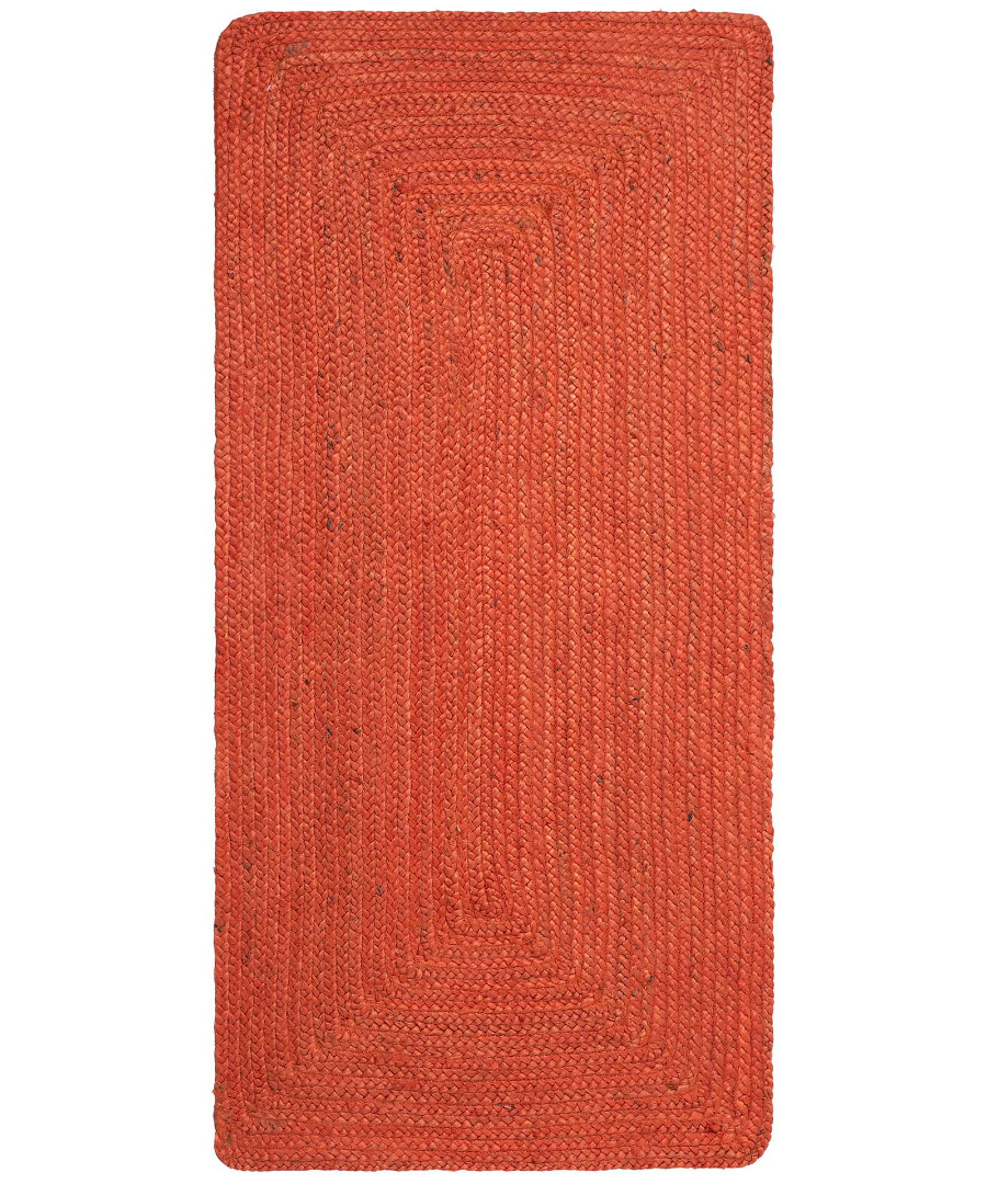 Φωτογραφία προϊόντος: SilkFashion Χαλί γιούτα 1717 (70cm x 160cm) teracotta