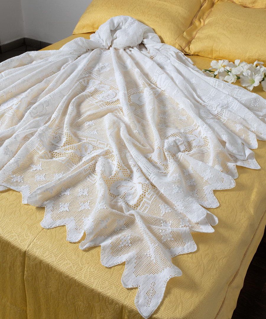 Φωτογραφία προϊόντος: SilkFashion Χειροποίητη πλεκτή κουβέρτα 187 (225cm x 250cm)