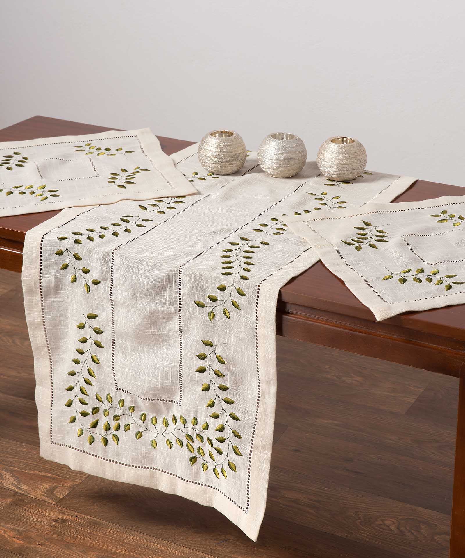 Φωτογραφία προϊόντος: SilkFashion τραπεζομάντηλα (60cm x 60cm) 3279 εκρού