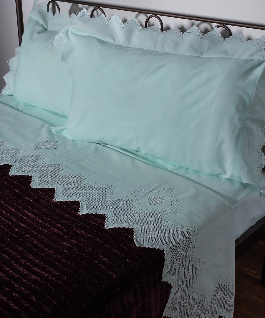 Φωτογραφία προϊόντος: SilkFashion ΧΕΙΡΟΠΟΙΗΤΟ ΣΕΝΤΟΝΙ 712 ΦΙΛΤΙΡΕ ΤΕΣΣΑΡΩΝ ΤΕΜΑΧΙΩΝ (225CM X 270CM) ΠΡΑΣΙΝΟ