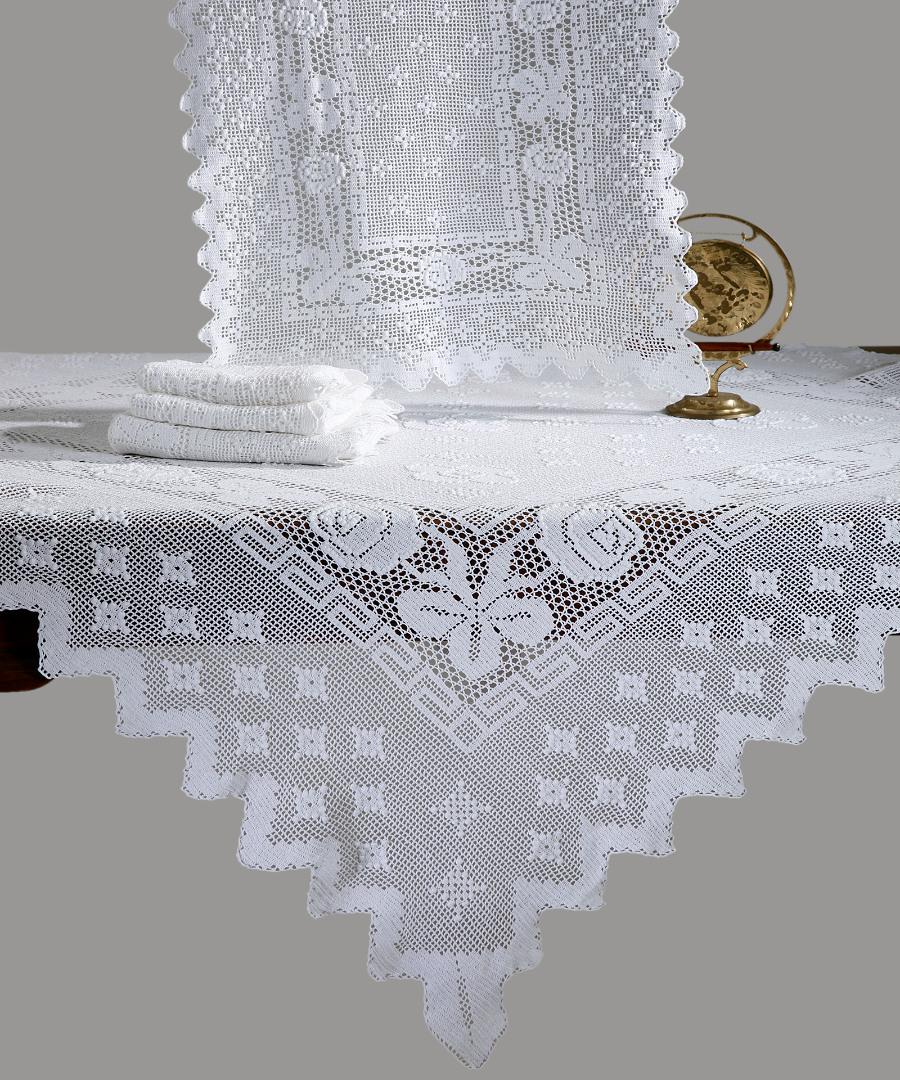 Φωτογραφία προϊόντος: SilkFashion Χειροποίητο πλεκτό μερσεριζέ σετ 5 τεμαχίων 187 (140cm x 140cm/90cm x 90cm/50cm x 150cm/60cm x 60cm x 2)