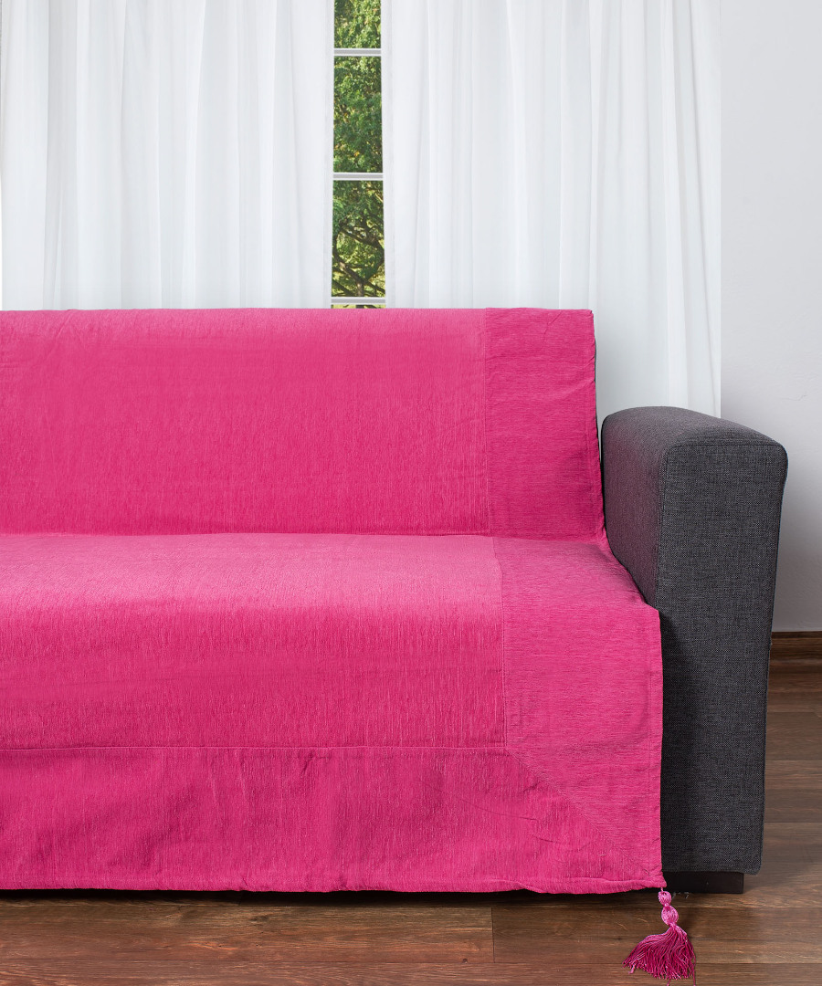 Φωτογραφία προϊόντος: SilkFashion ΡΙΧΤΑΡΙΑ 281 (180cm x 180cm) ΦΟΥΞΙΑ