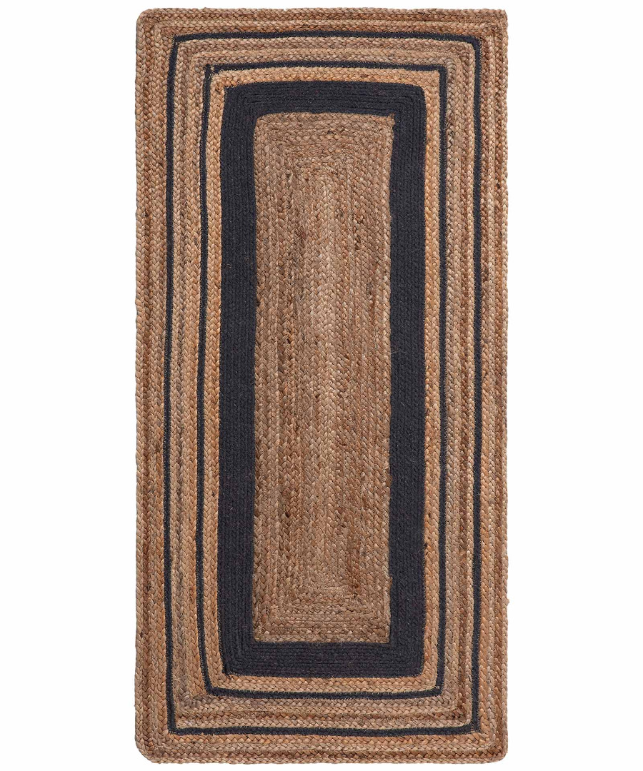 Φωτογραφία προϊόντος: SilkFashion Χαλί γιούτα 1782 (120cm x 180cm) natural/black