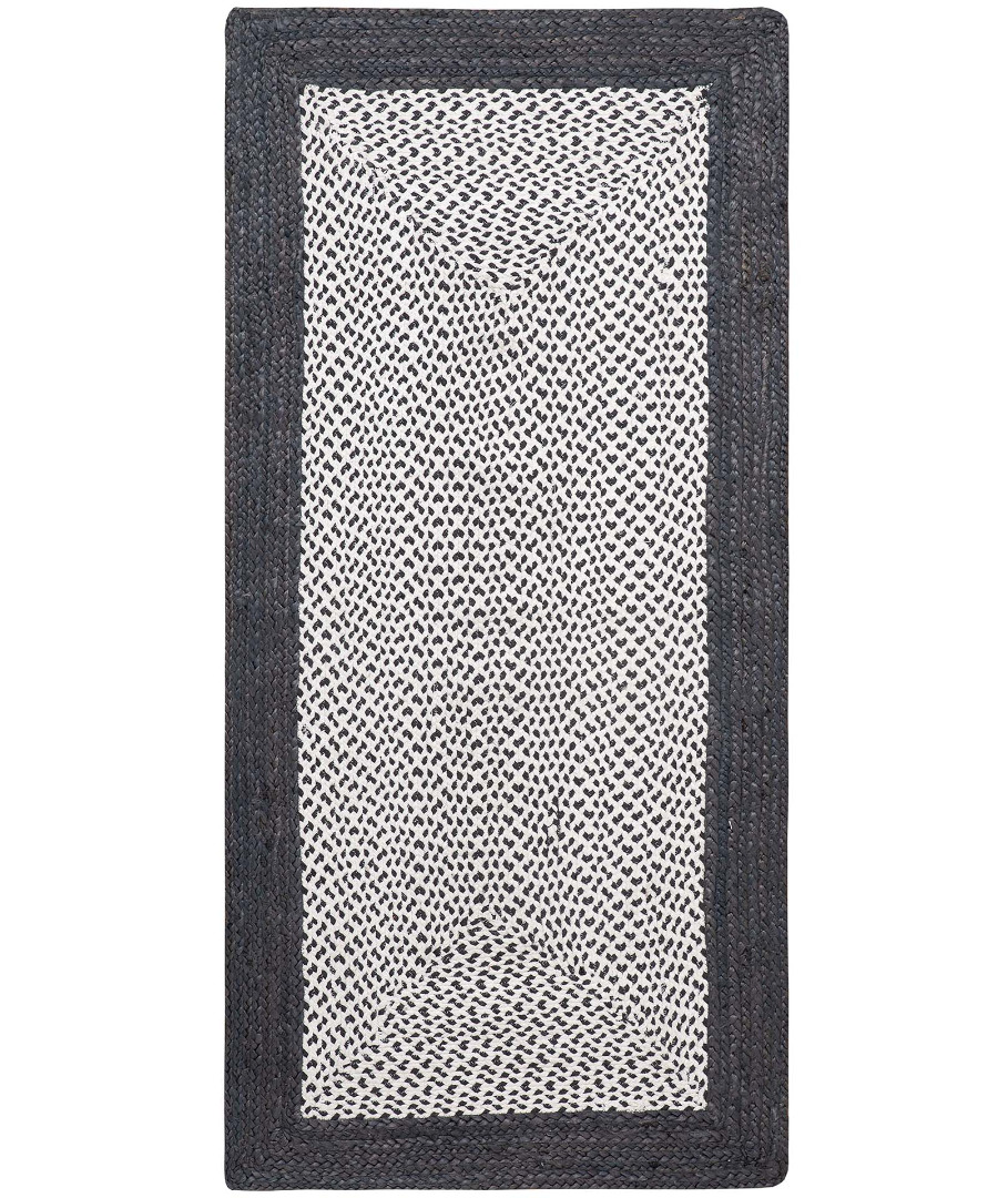 Φωτογραφία προϊόντος: SilkFashion Χαλί γιούτα 1777 (70cm x 160cm) dark grey