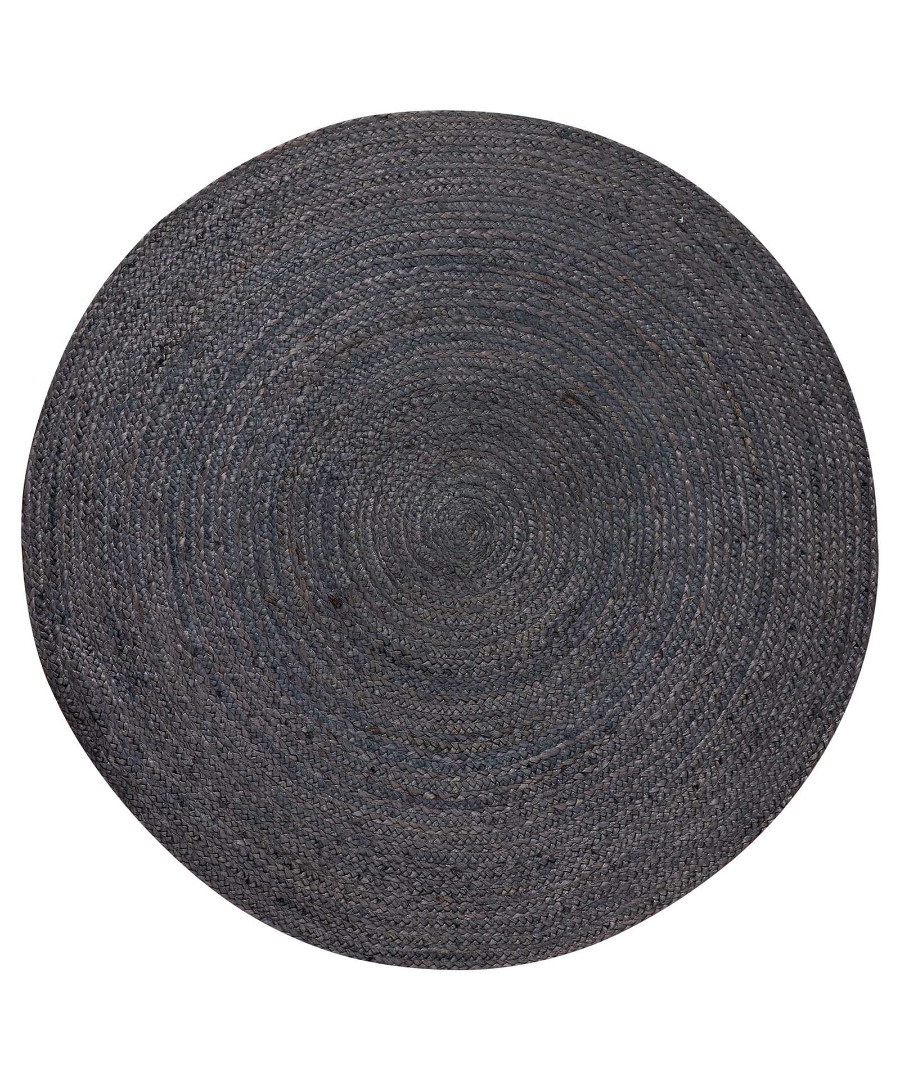 Φωτογραφία προϊόντος: SilkFashion Χαλί γιούτα 1753 (120cm) dark grey