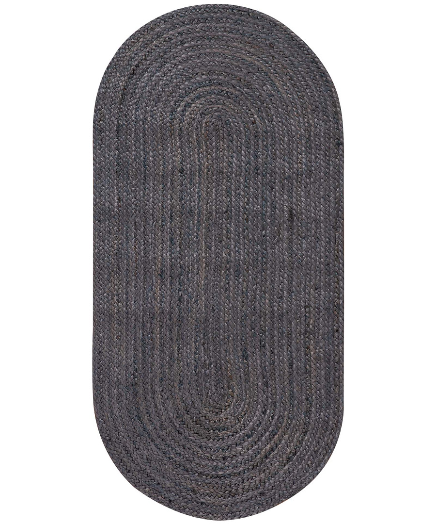 Φωτογραφία προϊόντος: SilkFashion Χαλί γιούτα 1752 (70cm x 160cm) dark grey