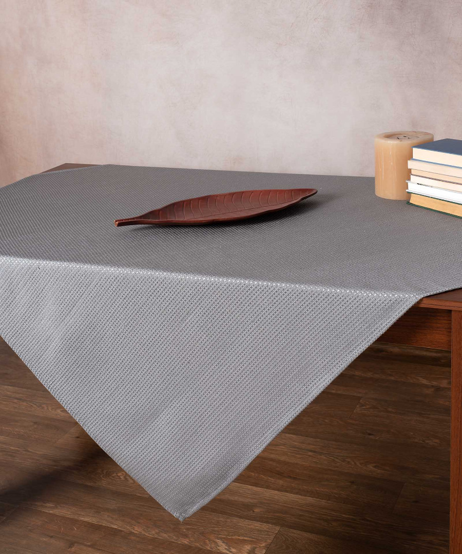 Φωτογραφία προϊόντος: SilkFashion Τραπεζομάντηλο NELLY (150cm x 210cm) γκρί