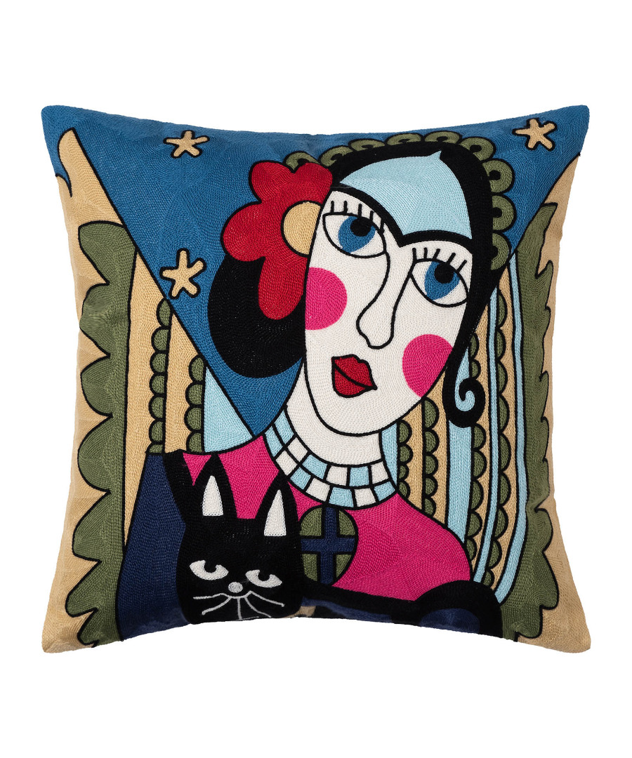 Φωτογραφία προϊόντος: SilkFashion ΜΑΞΙΛΑΡΟΘΗΚΗ (45cm x 45cm) πολύγαζο146