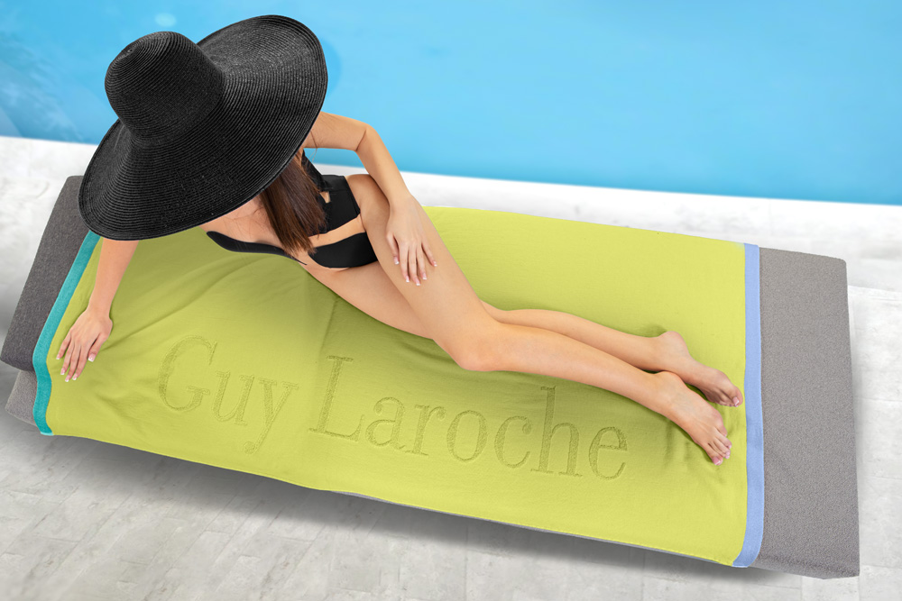 Φωτογραφία προϊόντος: Guy Laroche Πετσέτα Θαλάσσης Double Lime