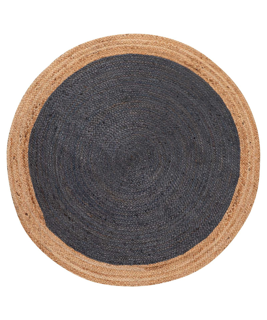 Φωτογραφία προϊόντος: SilkFashion Χαλί γιούτα 1750 (200cm) natural/dark grey