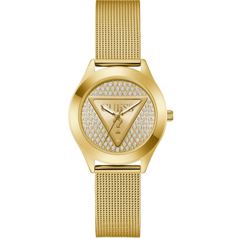 Φωτογραφία προϊόντος: GUESS Plaque Gold Stainless Steel Bracelet GW0835L2