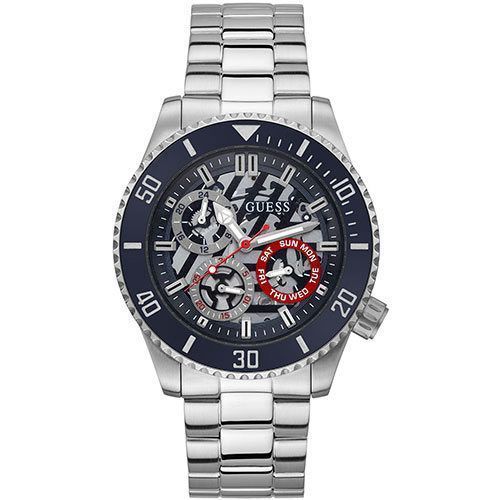Φωτογραφία προϊόντος: GUESS Axle Silver Stainless Steel Multifunction GW0488G1