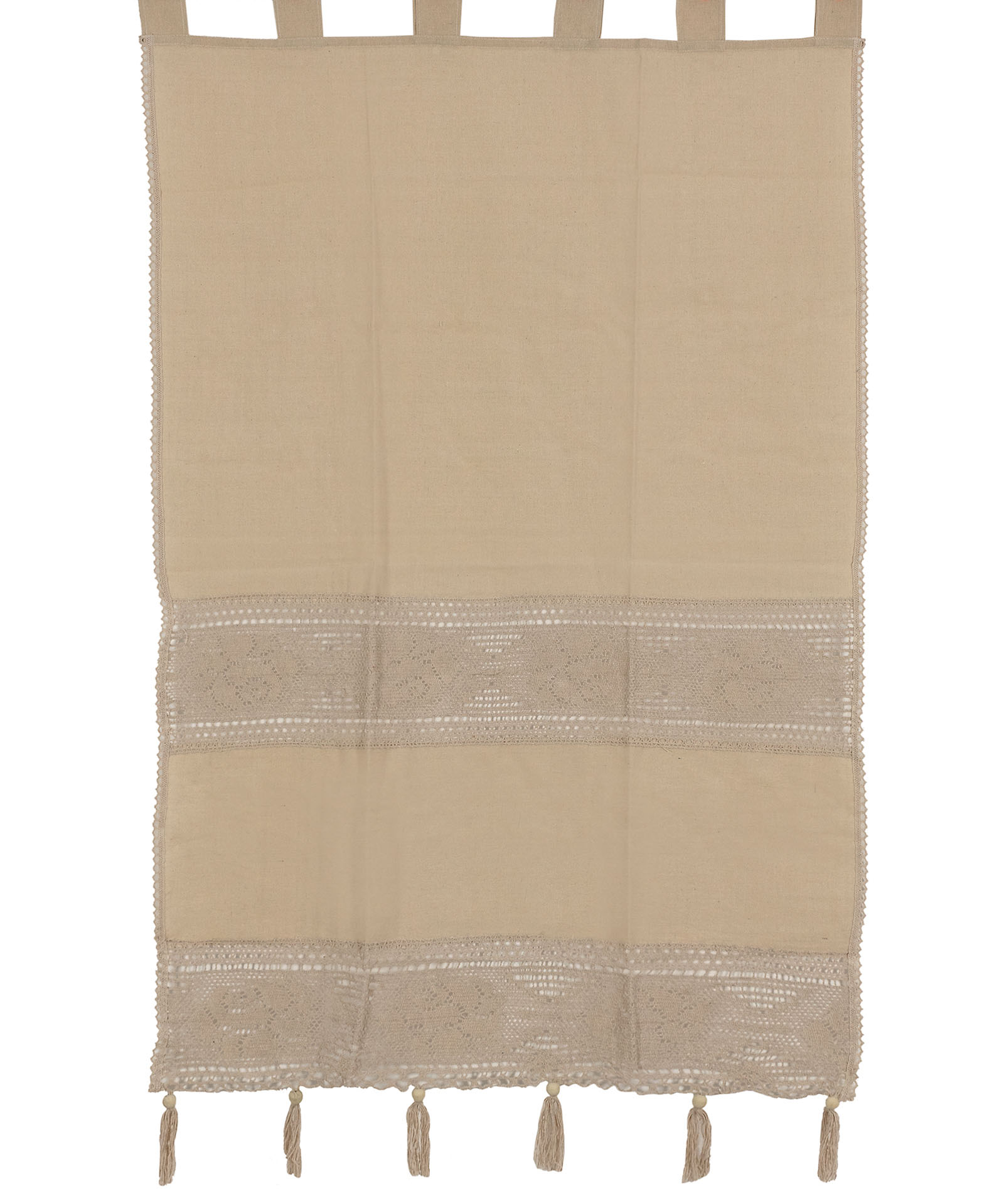 Φωτογραφία προϊόντος: SilkFashion κουρτίνα 450 (200cm x 260cm) ecru με τιράντες