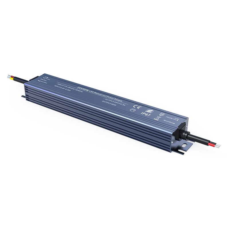 Φωτογραφία προϊόντος: ACALIGHT LED CV ΜΕΤΑΛΛΙΚΟ DRIVER 60W 230V AC- 12V DC 5A IP67 5YRS / W60CV12N