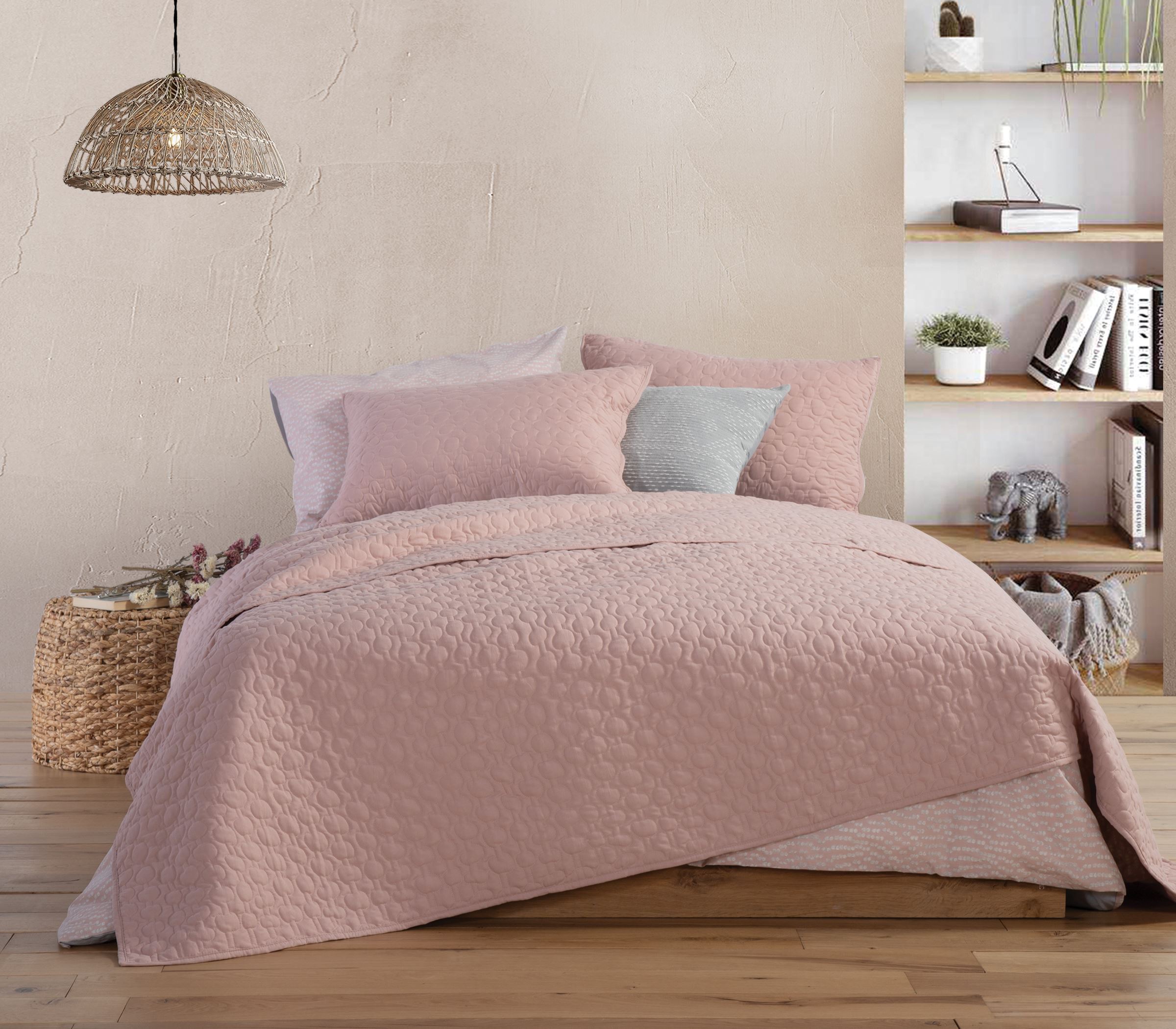 Φωτογραφία προϊόντος: NEF NEF ΚΟΥΒΕΡΛΙ VEIL ROSE 220X240