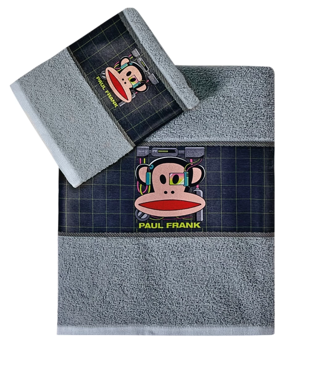 Φωτογραφία προϊόντος: PAUL FRANK 46 ΠΕΤΣΕΤΕΣ ΣΕΤ 2 ΤΕΜ (ΣΩΜΑΤΟΣ-ΠΡΟΣΩΠΟΥ) (70x125) (40x60)