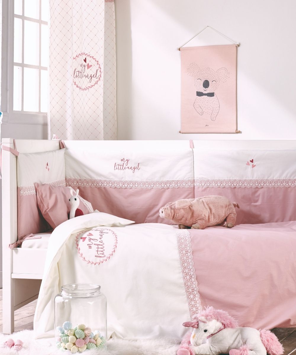 Φωτογραφία προϊόντος: KENTIA HOME ANGEL ΠΑΠΛΩΜΑΤΟΘΗΚΗ ΚΟΥΝΙΑΣ ΣΕΤ 2 ΤΜΧ (100x140) (30x40)