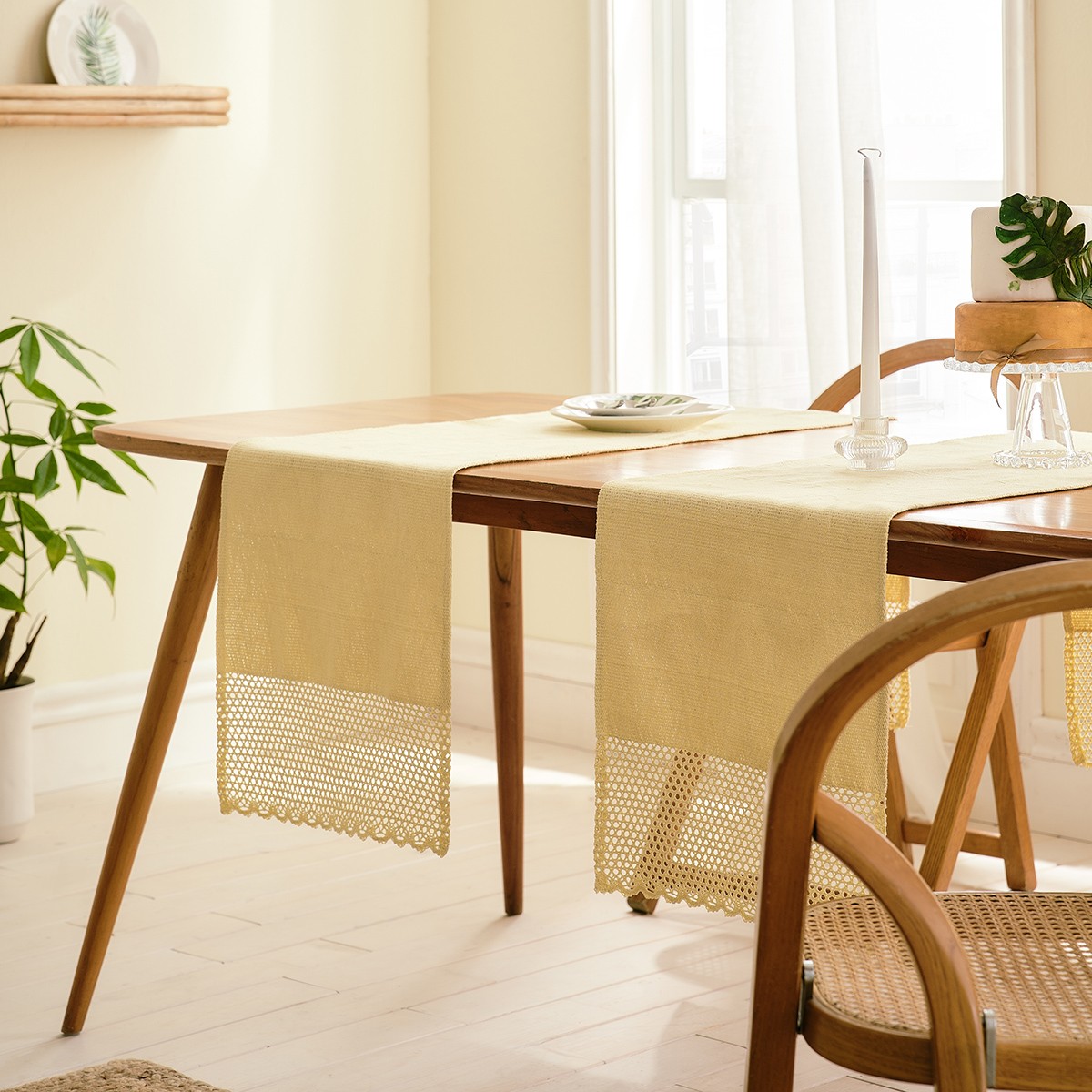 Φωτογραφία προϊόντος: GOFIS HOME ΤΡΑΒΕΡΣΑ ALCYONE 046/10 ALCYONE POLLEN YELLOW 37x160