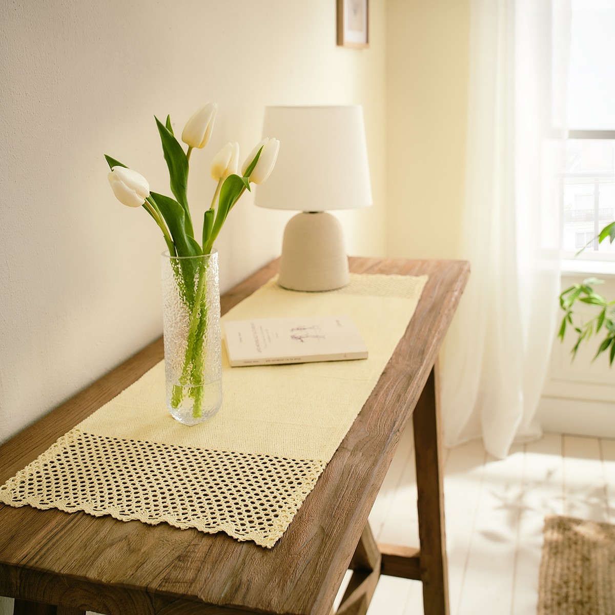 Φωτογραφία προϊόντος: GOFIS HOME ΤΡΑΒΕΡΣΑ ALCYONE 046/01 SMALL POLLEN YELLOW 28x96