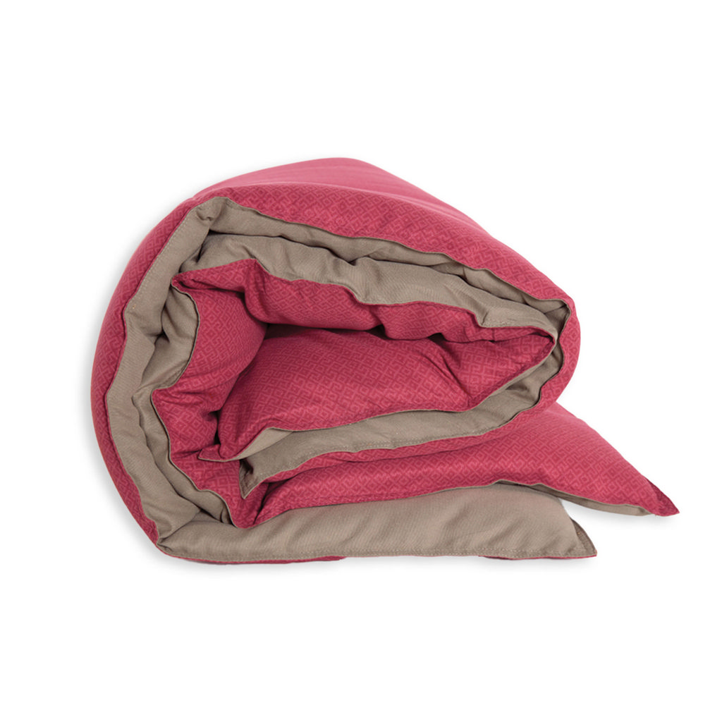 Φωτογραφία προϊόντος: NEF NEF ΠΑΠΛΩΜΑ MICROFIBER-HOLLOWFIBER BICOLOR-22 ΥΠΕΡΔΙΠΛΟ 240X220 BORDO/LINEN