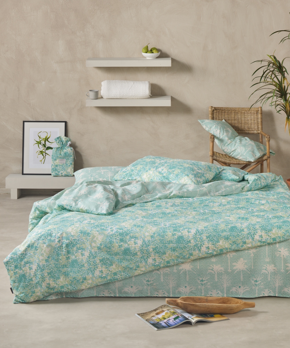 Φωτογραφία προϊόντος: KENTIA HOME MALIE 29 ΣΕΝΤΟΝΙ ΥΠΕΡΔΙΠΛΟ ΣΕΤ 4 ΤΕΜ 2(240x270) 2(50x70)