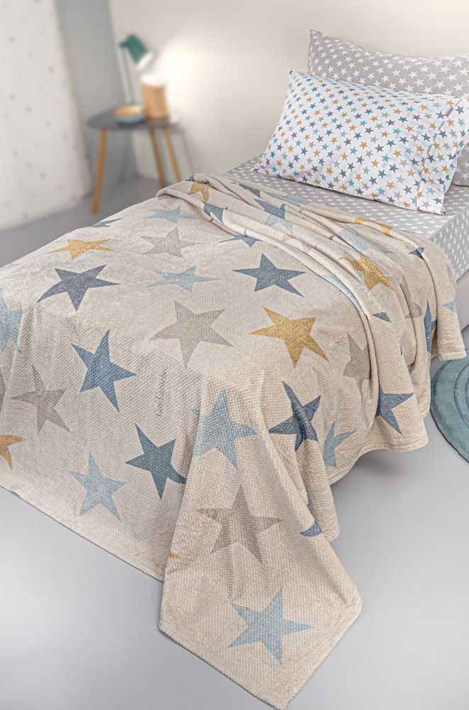 Φωτογραφία προϊόντος: GUY LAROCHE ΚΟΥΒΕΡΤΑ ULTRA SOFT COSMOS NATURAL 160x220